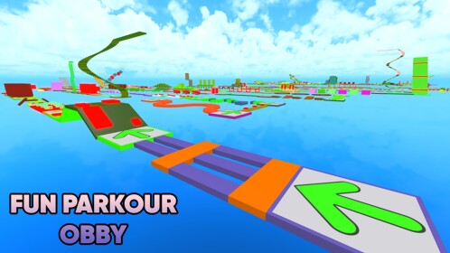 Fun Parkour Obby 275 Stages!