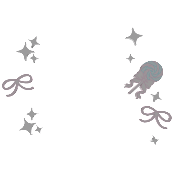 ♡ : cute candied face sparkles