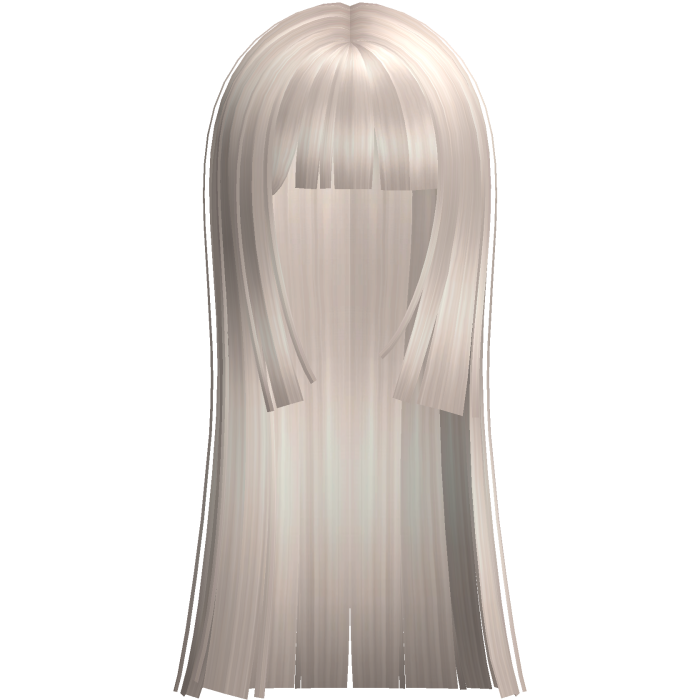 extra long hime moe japanese anime girl (platinum)