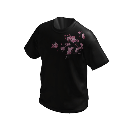 Black Blossom Y2K Tee
