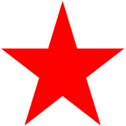 Red Star Roblox decal