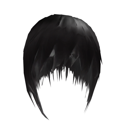 Black Messy Emo Vkei Boy Hair Roblox item