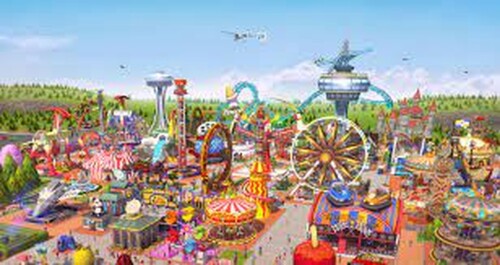 Work at a theme park