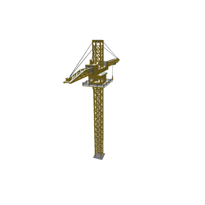 Snowed Crane