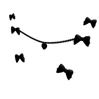 Sakura Horns Decoration black Roblox item