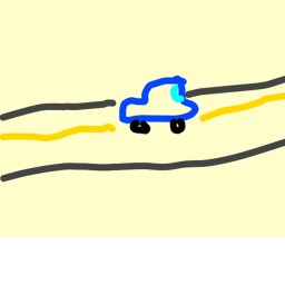 Drive Down  A Hill to Drive Up A ramp