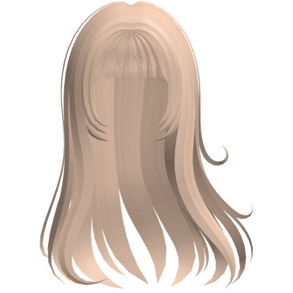 Long Windy Cute Flowy Hair In Blonde