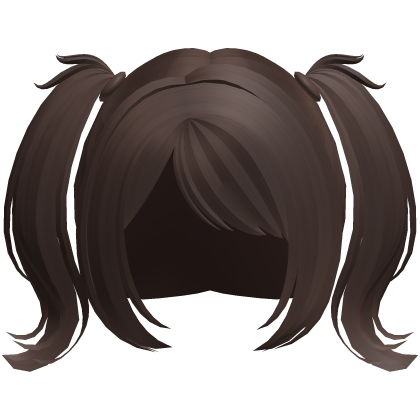 brown cutecore moe protagonist pigtails