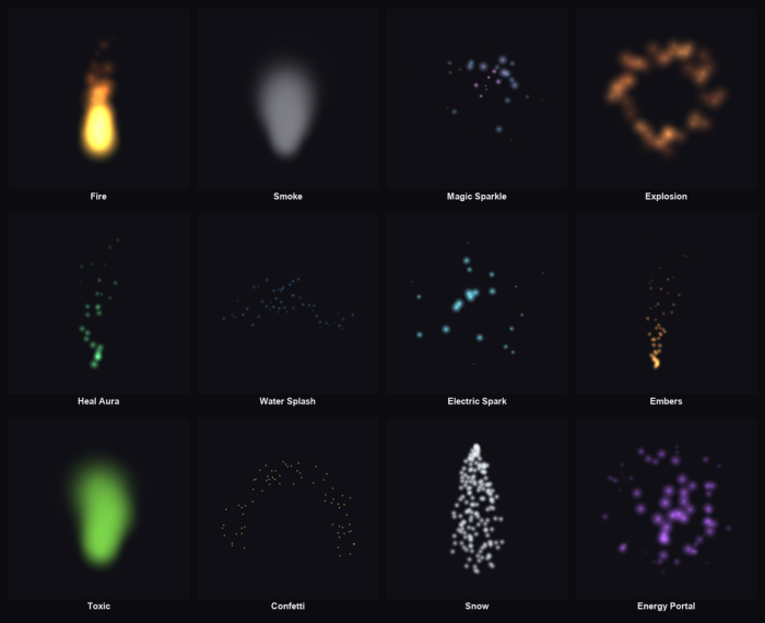 VFX Particle Effects Builder preview 3
