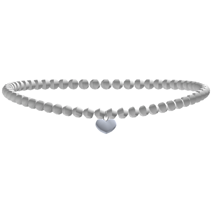 . ‿ ♡ awh .. pearly blue princess necklace 3.0