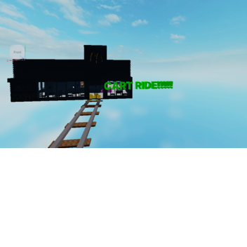 Cart ride into mcdonalds!!