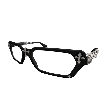 Chrome Hearts Y2K Cross Glasses