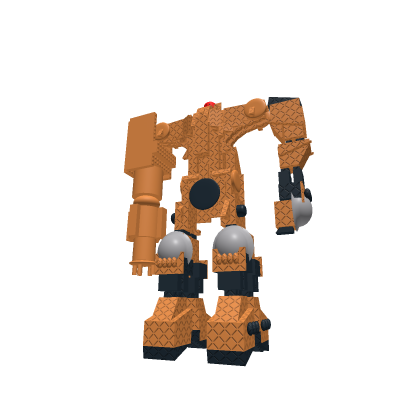robot with big gun