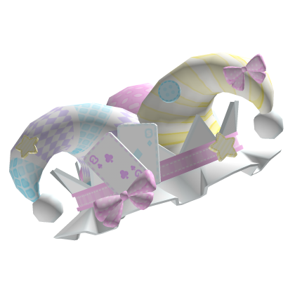 kawaii pastel jester clown hat Roblox item