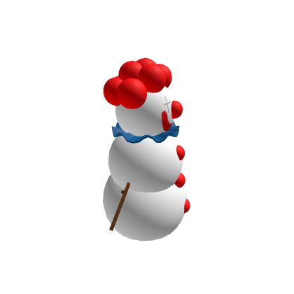 Clown Snowman