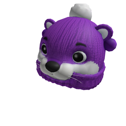 Purple Otter Beanie