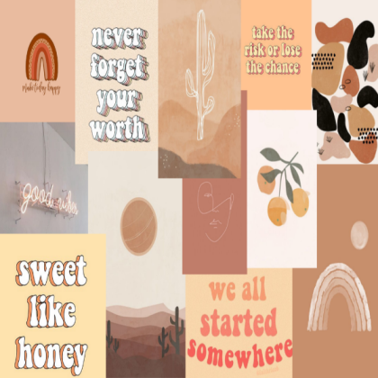 boho wallpaper Roblox decal