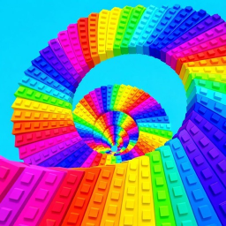 [NEW] Colours Obby Tall Rainbow [MEDIUM MODE]🌈