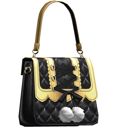 Cute Pompom Ribbon Purse
