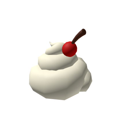 Vanilla Ice cream hat