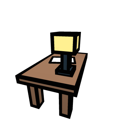 Cel Shaded Desk