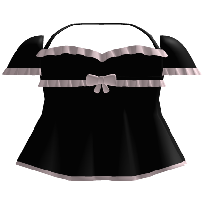 Kawaii Black Pink Sleeveless Bow Dress