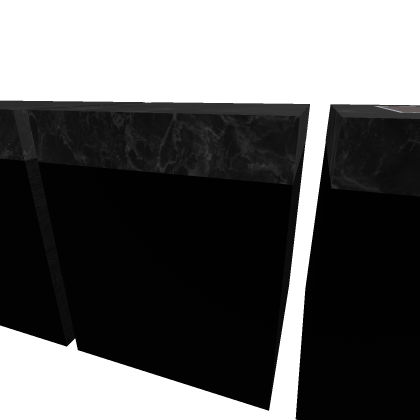 Black kitchen counters