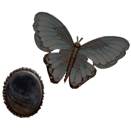 ʚɞ (˶ˊᵕˋ˵) faded butterfly pin Roblox item