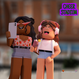 Cheer team stadium