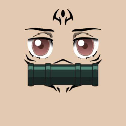 Hood-Katsuki Shindo Life cursed Idotoris Nezuko Roblox decal