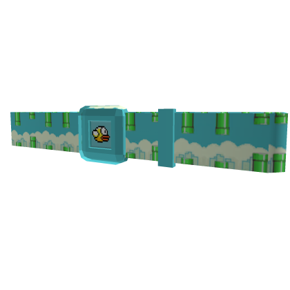 Flappy Bird Video Game Sky Tube Belt [R6]