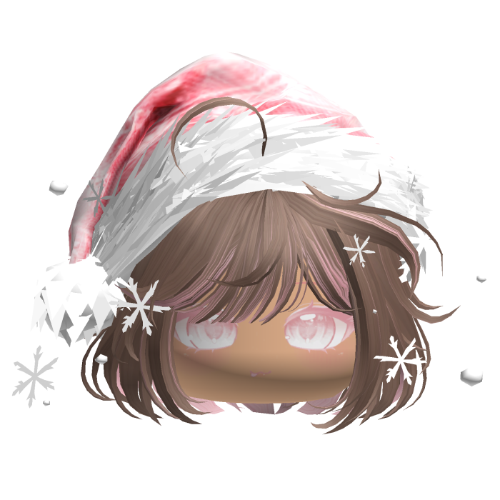 Christmas Bob w/Santa Hat (Milktea&Pink)
