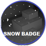 snow badge