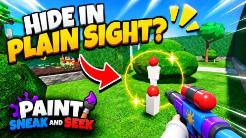 [🎃UPD] Trò chơi Paint Sneak and Seek! 🎨 