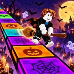Witch Broom Obby [🎃] icon