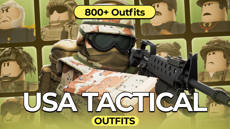 🦅 USA Tactical Military Outfits screenshot 1