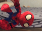 Levitating spider