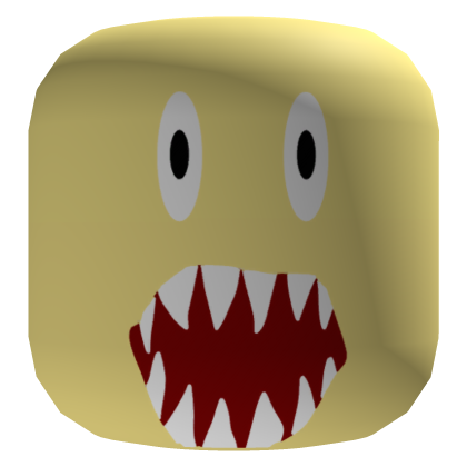 Classic Yellow Drakobloxxer Face Roblox item