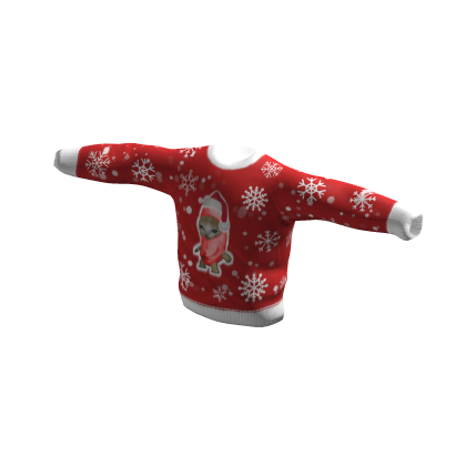 Banana Cat Christmas Sweater thumbnail