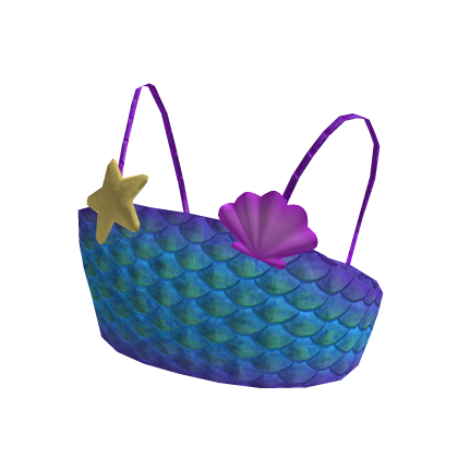 Turquoise Mermaid Top thumbnail