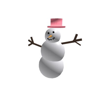 Mr snowman and mr tiny penguin