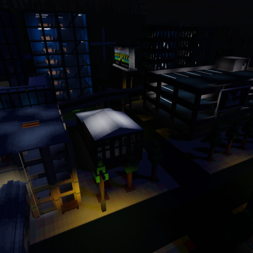 Dark Roblox City - HIDE AND SEEK