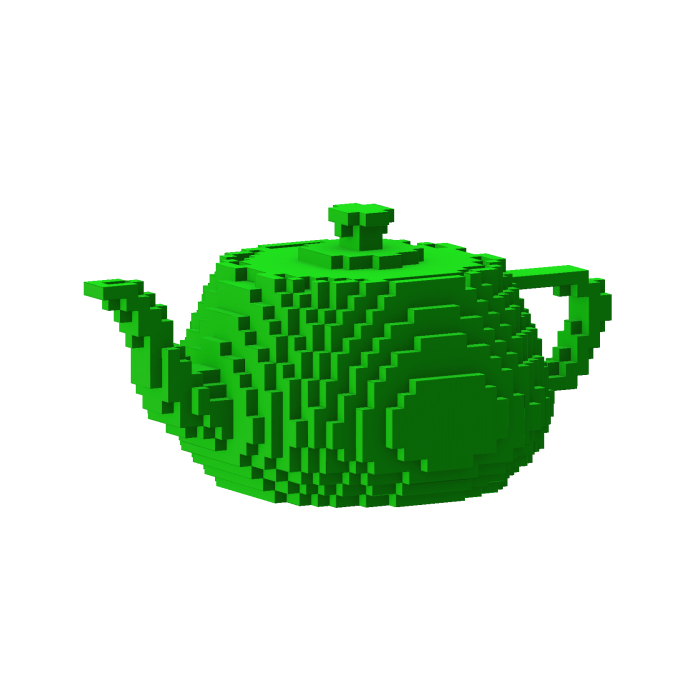 Green 8-Bit Teapot Hat