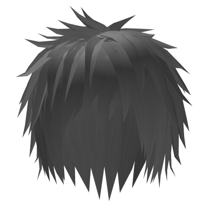 Messy Scene Anime Boy Hair Light Grey 32. Roblox item
