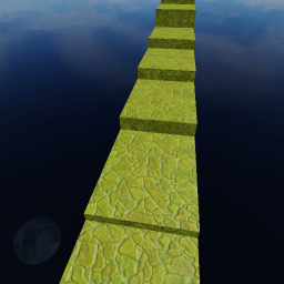 Jump up a lot of blocks for nothing