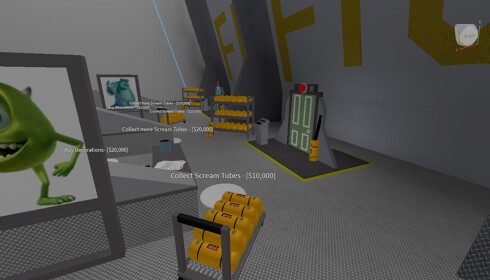(UPDATED) Monsters, Inc. Tycoon
