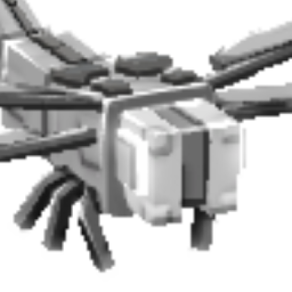 GIANT Silver Dragonfly