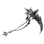 Monochrome Dragon Scythe of Eternity