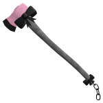 Pink Goth Axe