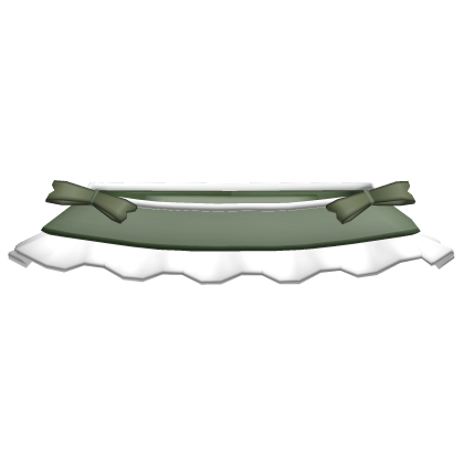 Christmas Bow Skirt (Green) thumbnail